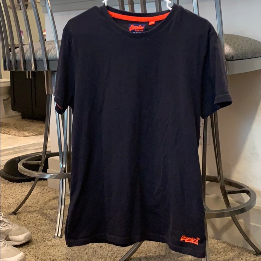 NWOT Super Dry Black T-shirt Short Sleeve